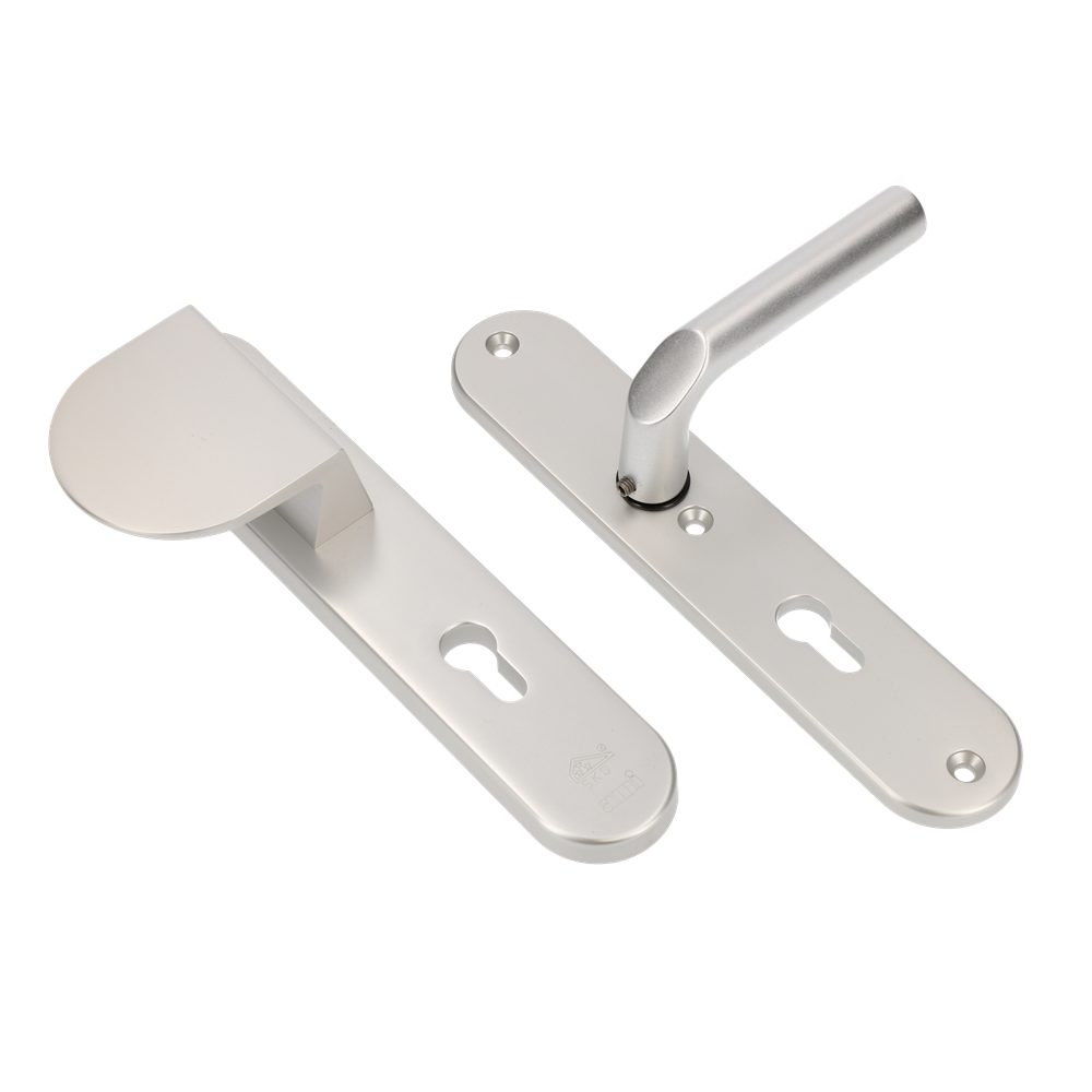 AMI Veiligheidsbeslag 250/50/1 Profielcilinder 72 D90/83 Li F1 + Profielcilinder 72 + 369 M6 Deurdikte 38/42Mm - 653455 afbeelding 1